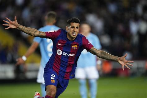 Barcelona vs Celta Vigo, La Liga: Final Score 3-2, João Cancelo scores ...