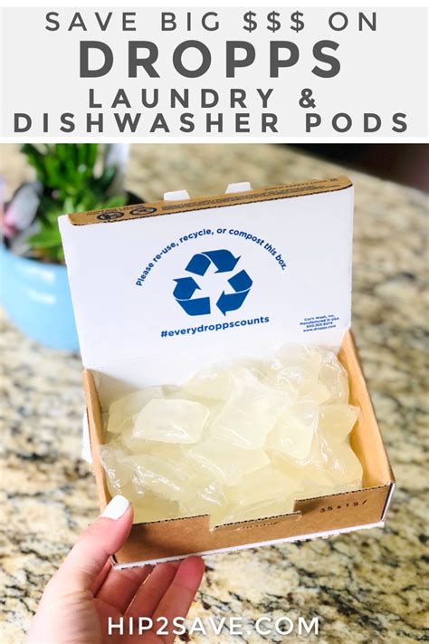 Over 50% Off Dropps Eco-Friendly Laundry & Dishwasher Cleaning Pods