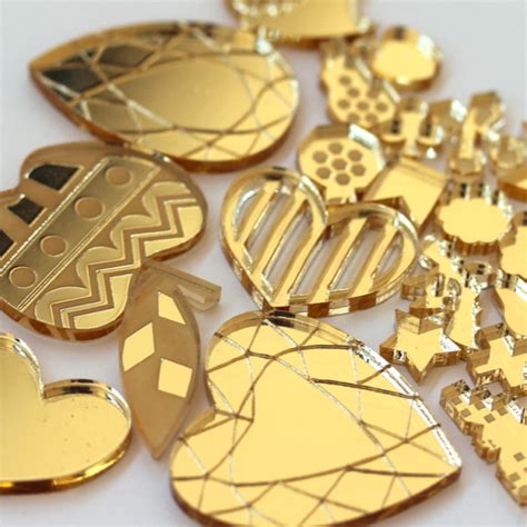 Gold Mirror - Online Laser Cutting