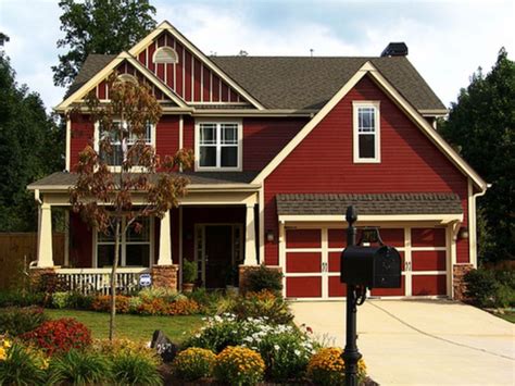 Red Roof House Paint Ideas - Sexy home