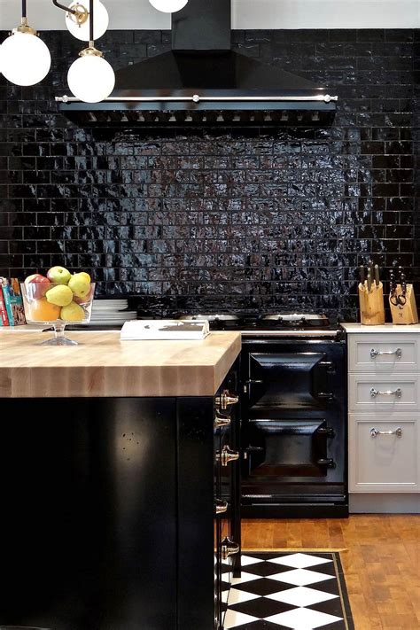 31+ Black Subway Backsplash ( Ideas ) - The Power of Black Color!, # ...