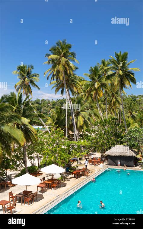 Pool at Paradise Beach Club Hotel, Mirissa beach, Southern Province ...