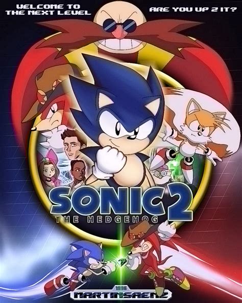 Sonic the Hedgehog 2 Poster OVA Style by martinsaenz96 on Newgrounds