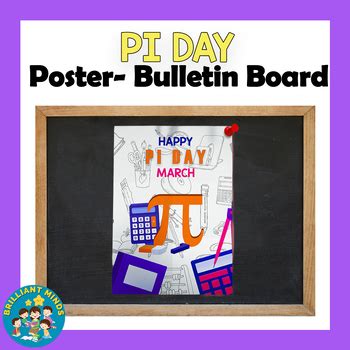 Pi Day Poster | Pi Lesson | Math Bulletin Board | Pi Day Cards | Math Decor