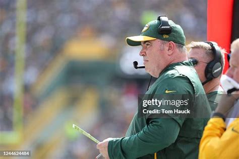 Green Bay Packers head coach Mike McCarthy on the sidelines during an ...