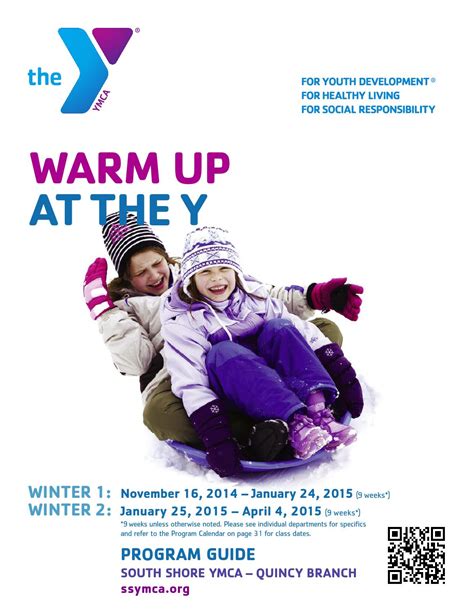 Quincy YMCA Winter 2015 Program Guide by South Shore YMCA - Issuu