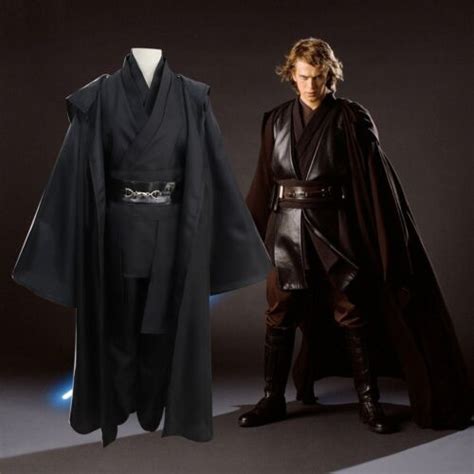 Star Wars Jedi Anakin Skywalker Darth Vader Full Set Suit Cosplay ...