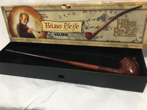 Lord of the Rings Pipe Bilbo by Vauen / LOTR Hobbit Churchwarden Pipes ...