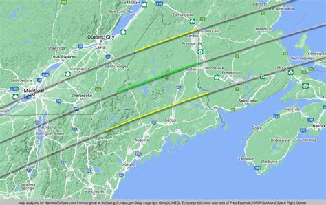 National Eclipse | Eclipse Maps | April 8, 2024 - Total Solar Eclipse