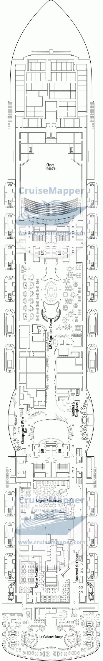 Msc Seascape Deck Plans - the hourglass hobby