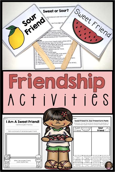 Friendship Activities For SEL & Counseling Lessons On Being A Good ...