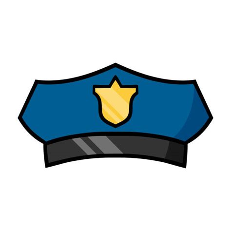 Police Officer Hat Clip Art