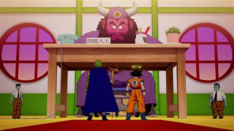 Goku met King Yemma the Ruler of the Other World - YouTube