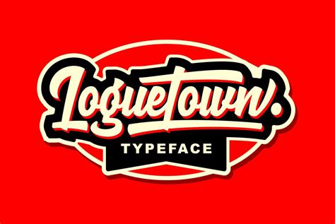 LOGUETOWN - FREE BRUSH SCRIPT FONT on Behance