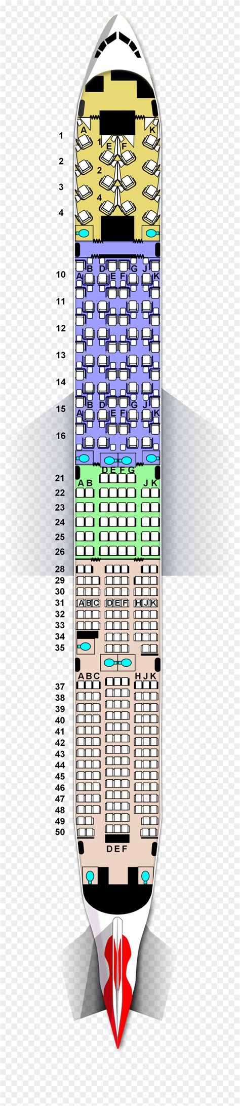 Boeing 777 Seat Layout