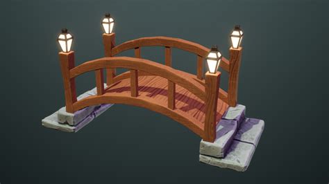 ArtStation - Low Poly Bridge