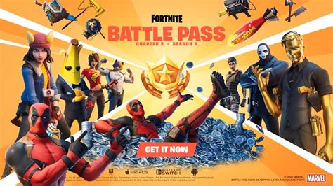 Fortnite Chapter 2 Season 2 Is Top Secret, Battle Pass features Deadpool