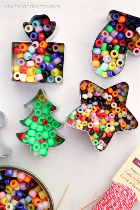 Handmade Beaded Christmas Ornaments