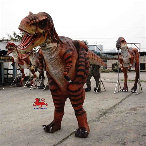 Realistic T Rex Costume , Tyrannosaurus Rex Costume For Exhibitions