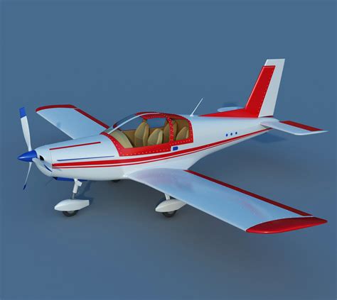 3d model zlin z 242 | 3d model, Model, Water crafts