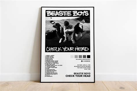 Beastie Boys - Check Your Head Album Poster / Album Cover Poster No Frame