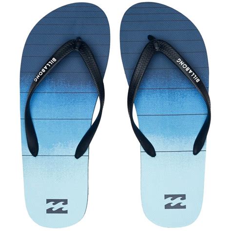 Billabong Men’s Tides 73 Stripe Flip Flops – Navy | Earth Wind Water