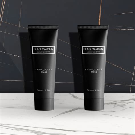 Activated Charcoal Face Mask (Set of 2) - Blaq Carbon - Touch of Modern