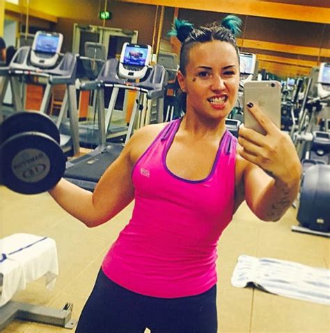 Demi Lovato Workout Regime: Story of Fitness - LoveKarmaPassion