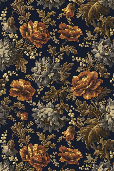 House of Hackney Opia Wallpaper | Vintage wallpaper patterns, Antique ...