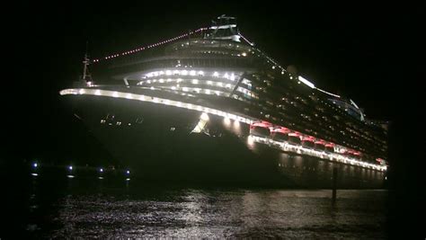 Night View Of Cruise Ship Stock Footage Video 131848 - Shutterstock