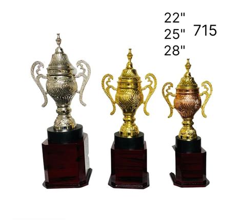 715 Aluminium Award Trophy at Rs 3510/set | Aluminium Trophy in ...