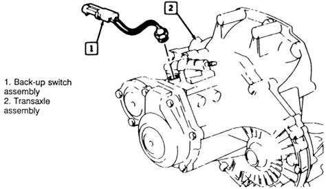 Reverse light switch location toyota