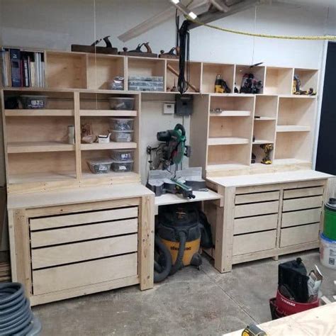 Workbench With Tool Storage