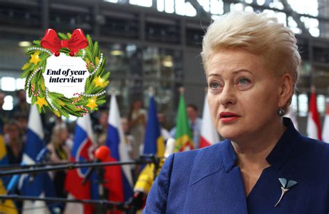 Dalia Grybauskaitė, president of Lithuania – POLITICO