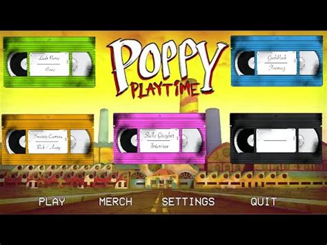 All 5 VHS Tapes In Poppy Playtime Chapter 1 ( No Commentary ) - YouTube