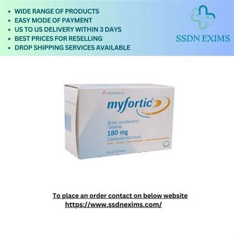 Myfortic 180mg Tablet at Rs 400/stripe in Nagpur | ID: 2852506686362