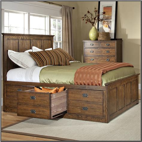 King Bed Frame With Storage