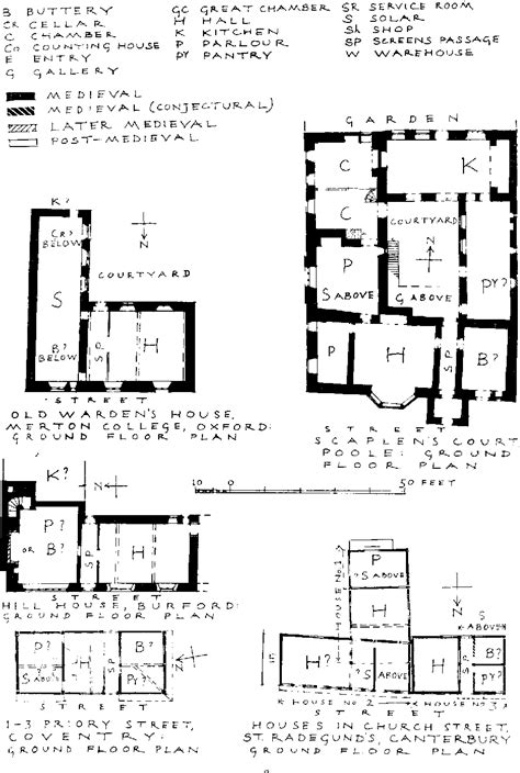 Medieval Cottage Floor Plan