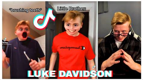 Luke Davidson Funny Tiktok Compilation 2021 (Part 7) | Funny, Luke ...