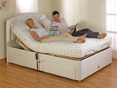 Furmanac Mibed Emily 4ft6 Double Electric Adjustable Bed by MiBed