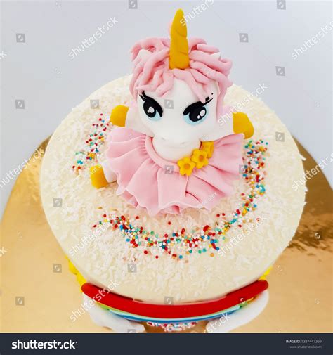 Unicorn Birthday Cake Stock Photo 1337447369 | Shutterstock