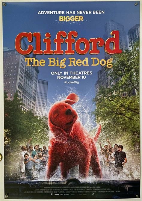 Clifford the Big Red Dog 2021 Original Single Sided Movie | Etsy