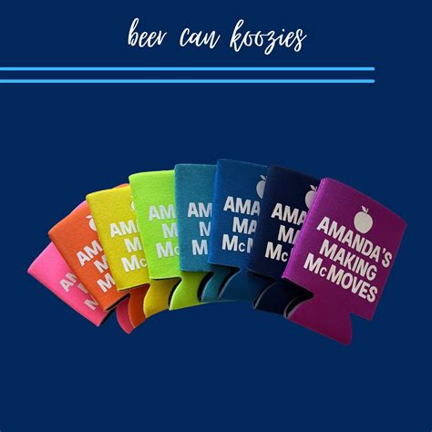 Personalized Koozies I Beer Can Koozies I Bachelorette Party I Party ...