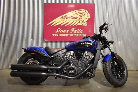 2019 Indian® Scout® Bobber (BRILLIANT BLUE), Sioux Falls, South Dakota ...