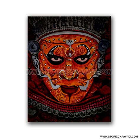 THEYYAM PAINTING – CHAAVADI STORE