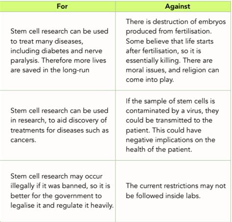 Cell Division - Use of Stem Cells: Benefits and Risks (GCSE Biology ...