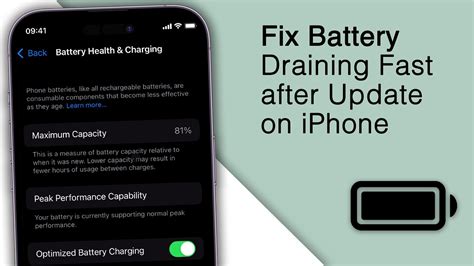 How to Fix Battery Drain Problem after iOS 16.3 Update! - YouTube