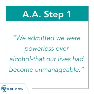 Step 1 A.A. Why the 12-step Journey Begins with Powerlessness | FHE Health