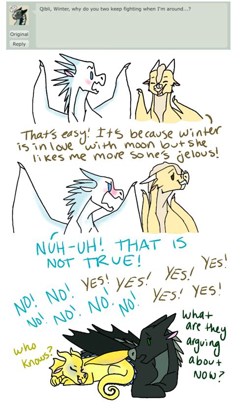 Winter and Qibli shenanigans by KaylasCorner on DeviantArt