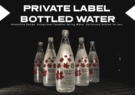 Private Label Bottled Water — Jackson Springs Water Corporation